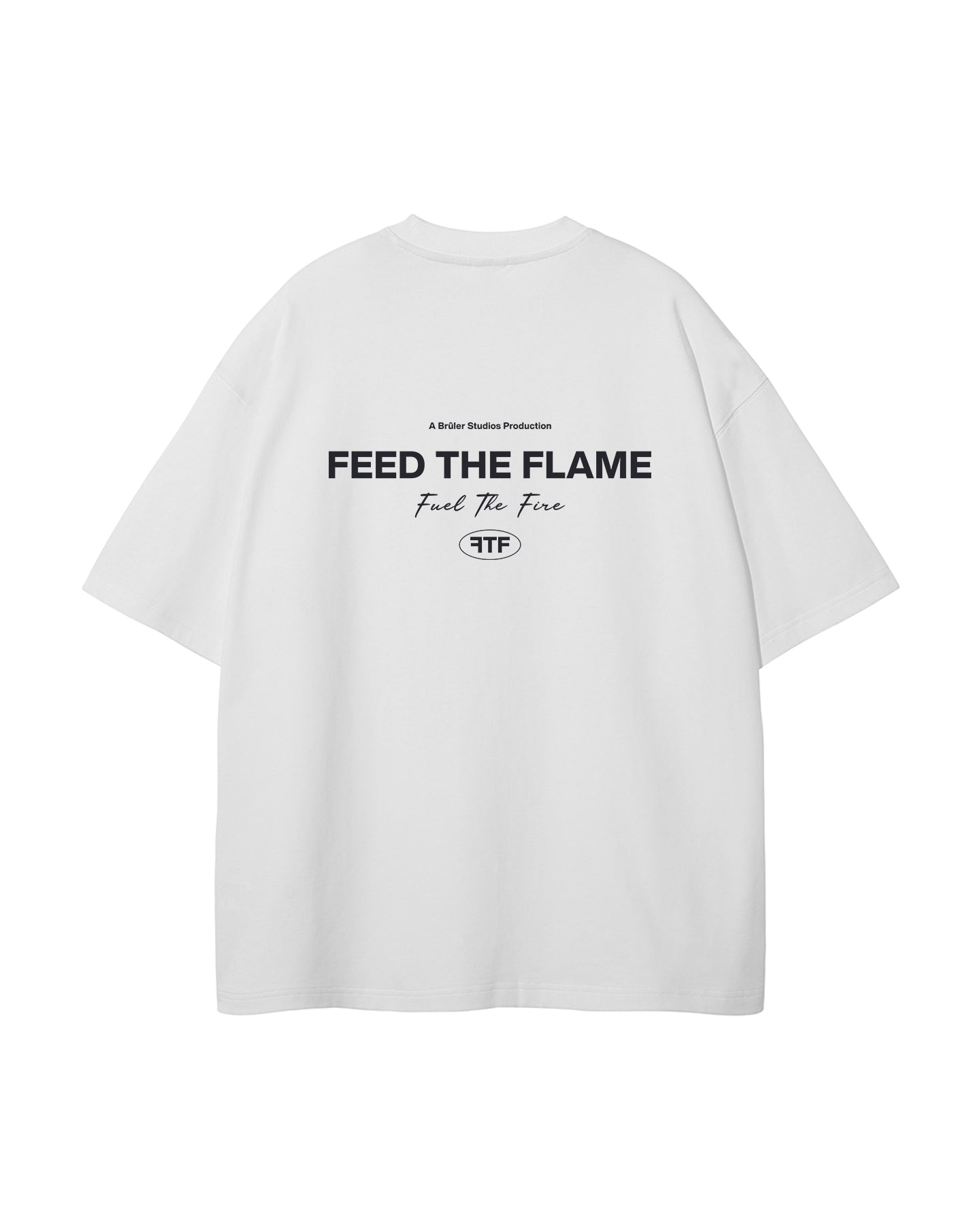 FEED THE FLAME TEE - WHITE